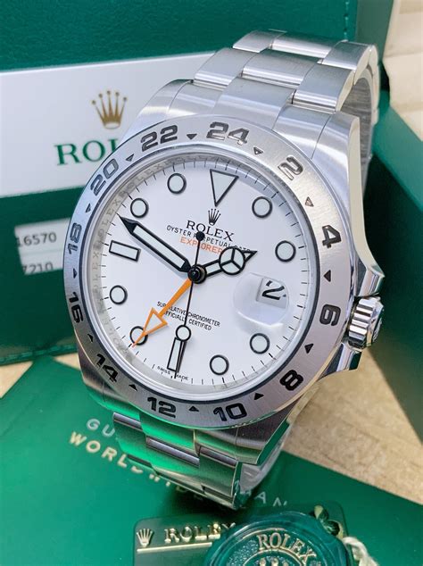 rolex explorer 2 lancetta arancione|rolex explorer ii for sale.